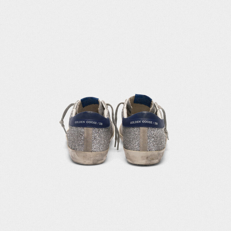Superstar Superstar sneakers in all-over glitter with suede insert ...